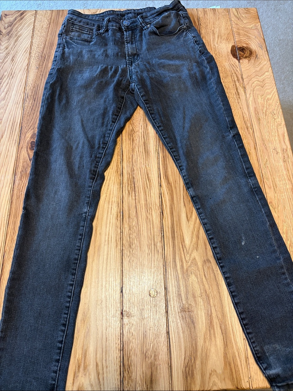 Rue 21 Men's Slim Skinny Fit Black Jeans